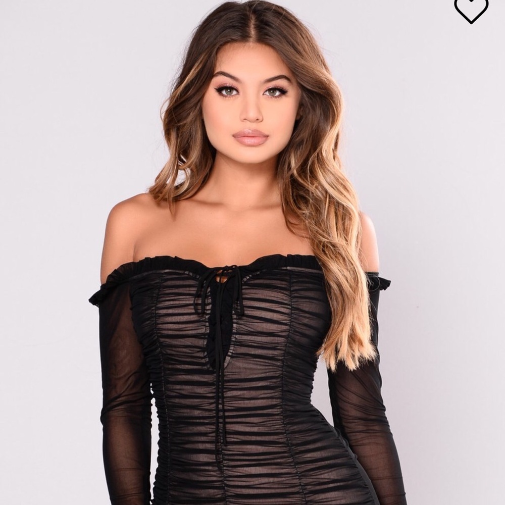 Fashion Nova Mesh Dress❤️